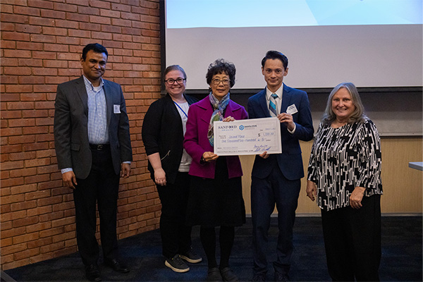 The second-place team, Not artificial INTELLIGENT, won $1,500. 