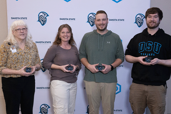DSU honored 10-year employees at a recent Longevity reception.