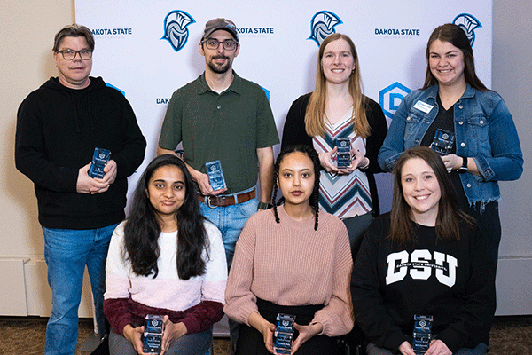 DSU employees recognized for five-years longevity. 