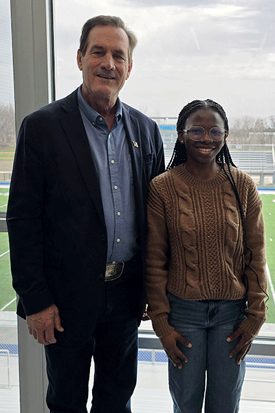 Governor Larry Rhoden visited Dakota State, part of his Open for Opportunity Tours.