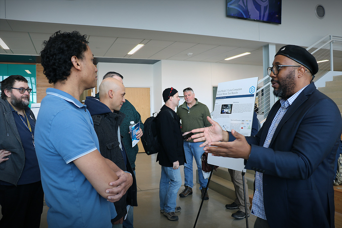 Jonathan Lancelot is developing a graduate research project with his Tesla into a new company for object detection. 